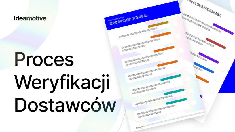 weryfikacja dostawcow